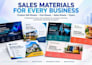 design professional product sell sheet, one sheet, sales sheet, and flyer